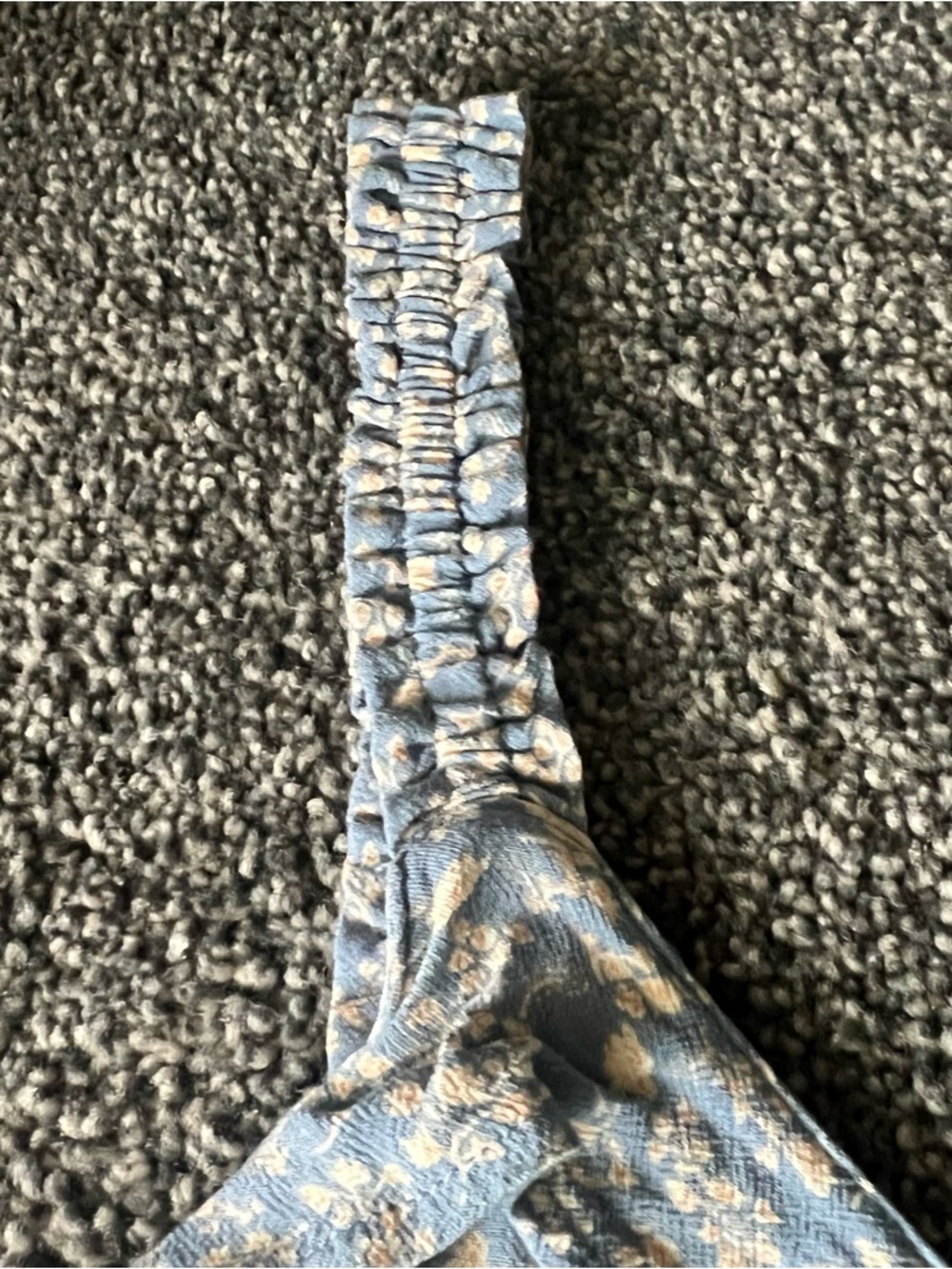 American Eagle Outfitters Blue Floral Sundress with Tie Detail - Picture 3 of 7